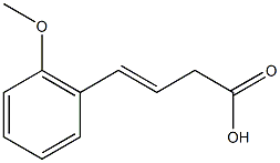 (3E)-4-(2-methoxyphenyl)but-3-enoic acid Struktur