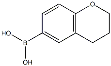 (3,4-dihydro-2H-1-benzopyran-6-yl)boronic acid Struktur