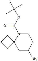 TERT-BUTYL 8-AMINO-5-AZASPIRO[3.5]NONANE-5-CARBOXYLATE Struktur