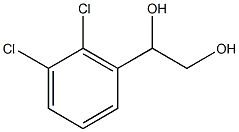 1-(2,3-dichlorophenyl)ethane-1,2-diol Struktur