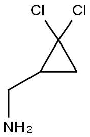 (2,2-dichlorocyclopropyl)methanamine Struktur
