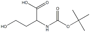 (tert-butoxycarbonyl)homoserine Struktur