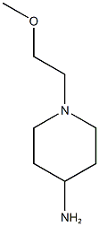 1-(2-methoxyethyl)piperidin-4-amine Struktur