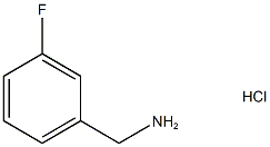 1-(3-fluorophenyl)methanamine hydrochloride Struktur