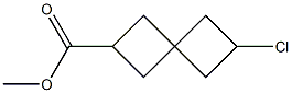 methyl 6-chlorospiro[3.3]heptane-2-carboxylate Struktur