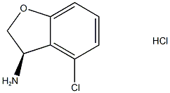 (3r)-4-chloro-2,3-dihydrobenzo[b]furan-3-ylamine hcl Struktur