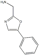 (5-phenyl-1,3-oxazol-2-yl)methanamine Struktur