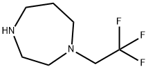 1-(2,2,2-TRIFLUOROETHYL)-1,4-DIAZEPANE Struktur