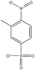 3-Methyl-4-nitrobenzenesulfonyl chloride Struktur