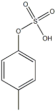 (4-methylphenyl)oxidanesulfonic acid Struktur