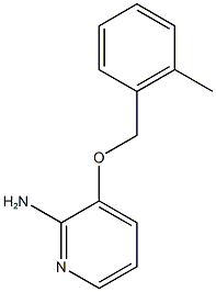 3-[(2-methylphenyl)methoxy]pyridin-2-amine Struktur