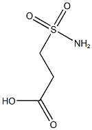 3-sulfamoylpropanoic acid Struktur