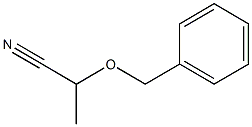 2-Benzyloxypropanenitrile Struktur