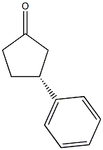 (r)-3-phenylcyclopentan-1-one Struktur