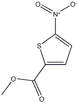 methyl 5-nitrothiophene-2-carboxylate Struktur