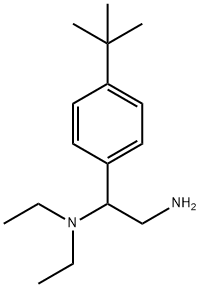 [2-amino-1-(4-tert-butylphenyl)ethyl]diethylamine Struktur