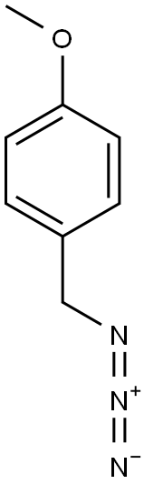 4-Methoxybenzyl azide Struktur