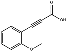 3-(2-methoxyphenyl)-2-Propynoic acid Struktur