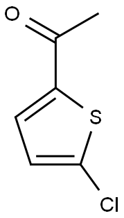 1-(5-chlorothiophen-2-yl)ethan-1-one Struktur