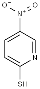 5-nitropyridine-2-thiol Struktur