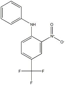 2-nitro-N-phenyl-4-(trifluoromethyl)aniline Struktur