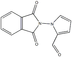 1-(1,3-dioxo-1,3-dihydro-2H-isoindol-2-yl)-1H-pyrrole-2-carbaldehyde Struktur