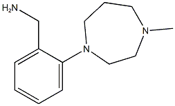 [2-(4-methyl-1,4-diazepan-1-yl)phenyl]methanamine Struktur