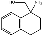 (1-amino-1,2,3,4-tetrahydronaphthalen-1-yl)methanol Struktur