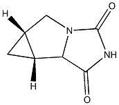 (2R,4S)-6,8-diazatricyclo[4.3.0.0^{2,4}]nonane-7,9-dione Struktur