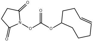 (E)-CYCLOOCT-4-ENYL 2,5-DIOXO-1-PYRROLIDINYL CARBONATE, 1191901-33-3, 結(jié)構(gòu)式