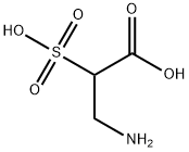 H-beta-Ala(SO3H)-OH Struktur