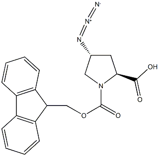 Boc-trans-Pro(4-azido)-OH·DCHA Struktur