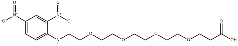 DNP-PEG4-acid Struktur