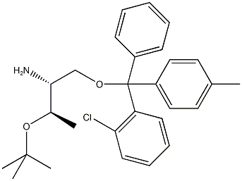 L-Thr(tBu)-ol-2-chlorotrityl resin (100-200 mesh, >0.5 mmol Struktur