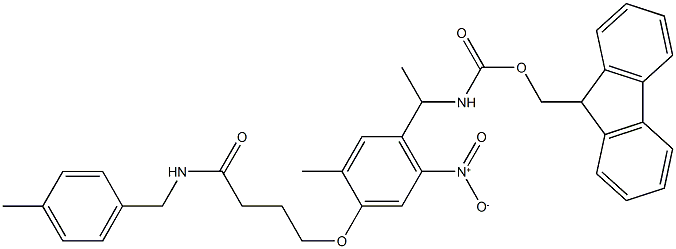 FMOC-PHOTOLABILE RESIN Struktur