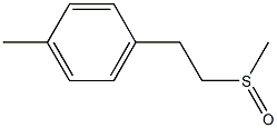 S-Methyl-sulfoxid-ethyl polystyrene (1% DVB, 100-200 mesh) Struktur