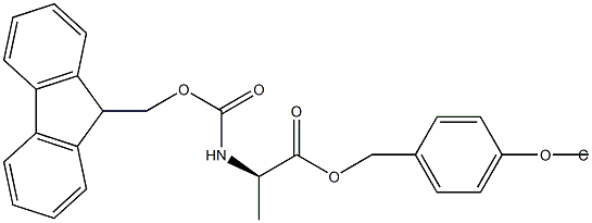 Fmoc-D-Ala-Wang TG Struktur