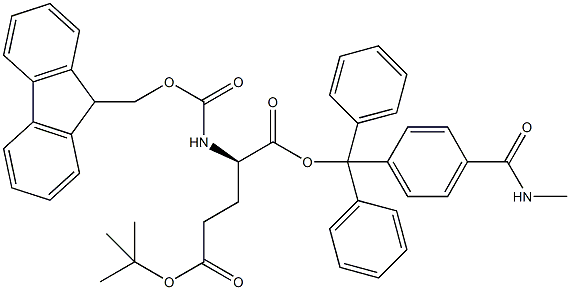 Fmoc-D-Glu(tBu)-Trt TG Struktur