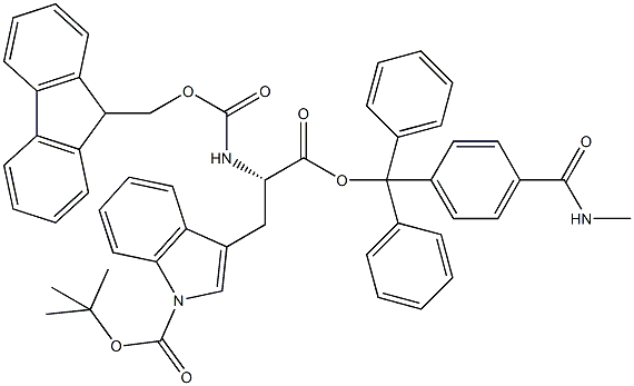 Fmoc-L-Trp(Boc)-Trt TG Struktur