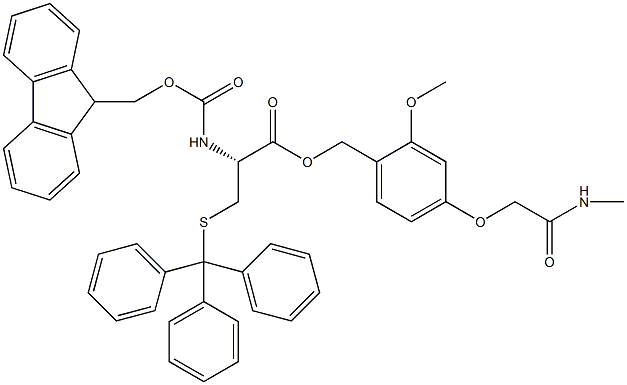 Fmoc-L-Cys(Trt)-AC TG Struktur