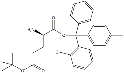 H-D-Glu(tBu)-2-chlorotrityl resin (100-200 mesh, > 0.5 mmol Struktur