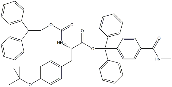 Fmoc-L-Tyr(tBu)-Trt TG Struktur