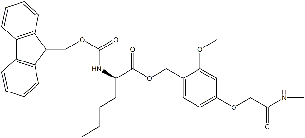 Fmoc-D-Nle-AC TG Struktur