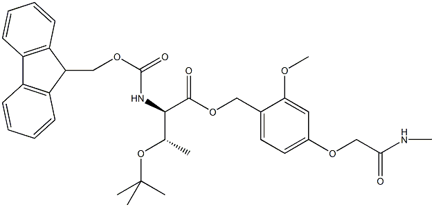 Fmoc-D-Thr(tBu)-AC TG Struktur