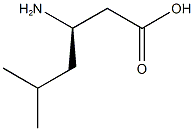 D-beta-Homoleucine hydrochloride Struktur