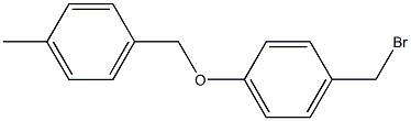 4-Benzyloxybenzyl bromide polystyrene (100-200 mesh, 0.5-1.3 mmol Struktur