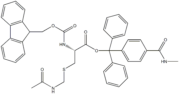 Fmoc-L-Cys(Acm)-Trt TG Struktur