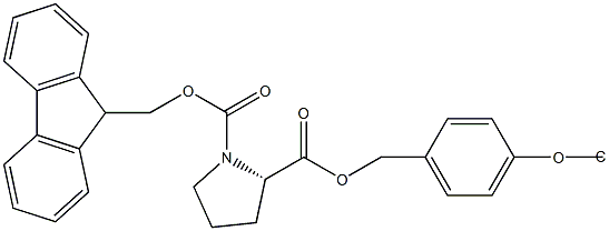 Fmoc-L-Pro-Wang TG Struktur