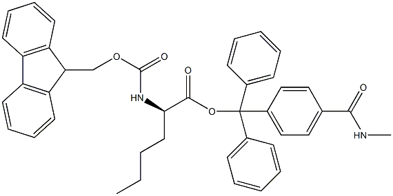 Fmoc-D-Nle-Trt TG Struktur