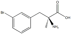 (S)-alpha-Methyl-3-bromophenylalanine (>98%, >98%ee) Struktur